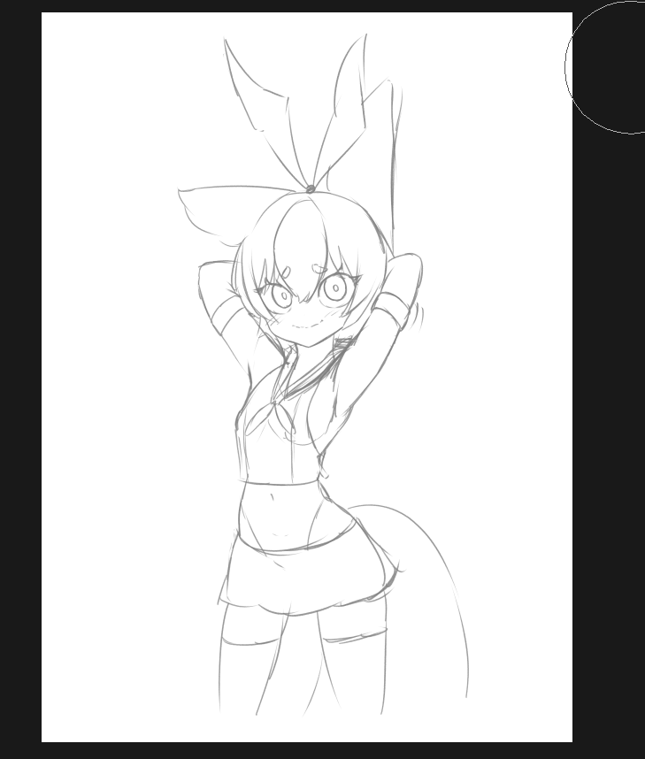 #WIP Tenma Ship girl Work in progress. waki for dinner we eatin good tonight
