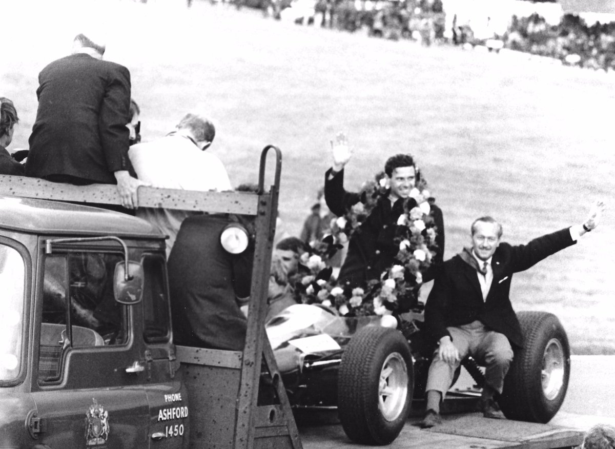 1964 British GP - Brands Hatch

Clark won the race, as well as  securing a 5th Grand Slam.

He would go on to win a further 3 Grand Slams, upping his total to 8 - A record that remains unbeaten.

Image - ©TedWalkerPhotos

Thanks for the support.