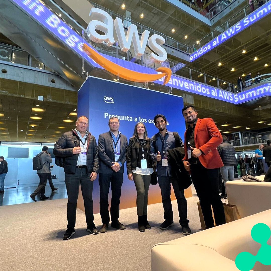 Arkho_io's tweet image. ⭐¡ARKHO, en el AWS Summit Bogotá! Pudimos estar presentes con todo el equipo de Colombia junto a Ana Isabel Prieto, Jaime Florez, Marco Loaiza, de ARKHO y Juan Tellez de UpView Ventures y Javier Monsalve de Fianly. 

🚀Contáctanos: aiprieto@arkho.io

#awssummit2022 #bogotá