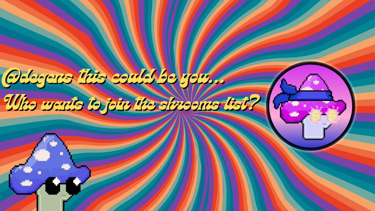 ShroomiesETH | LIVE MINT | .003 ETH | $4 | 999 tweet media