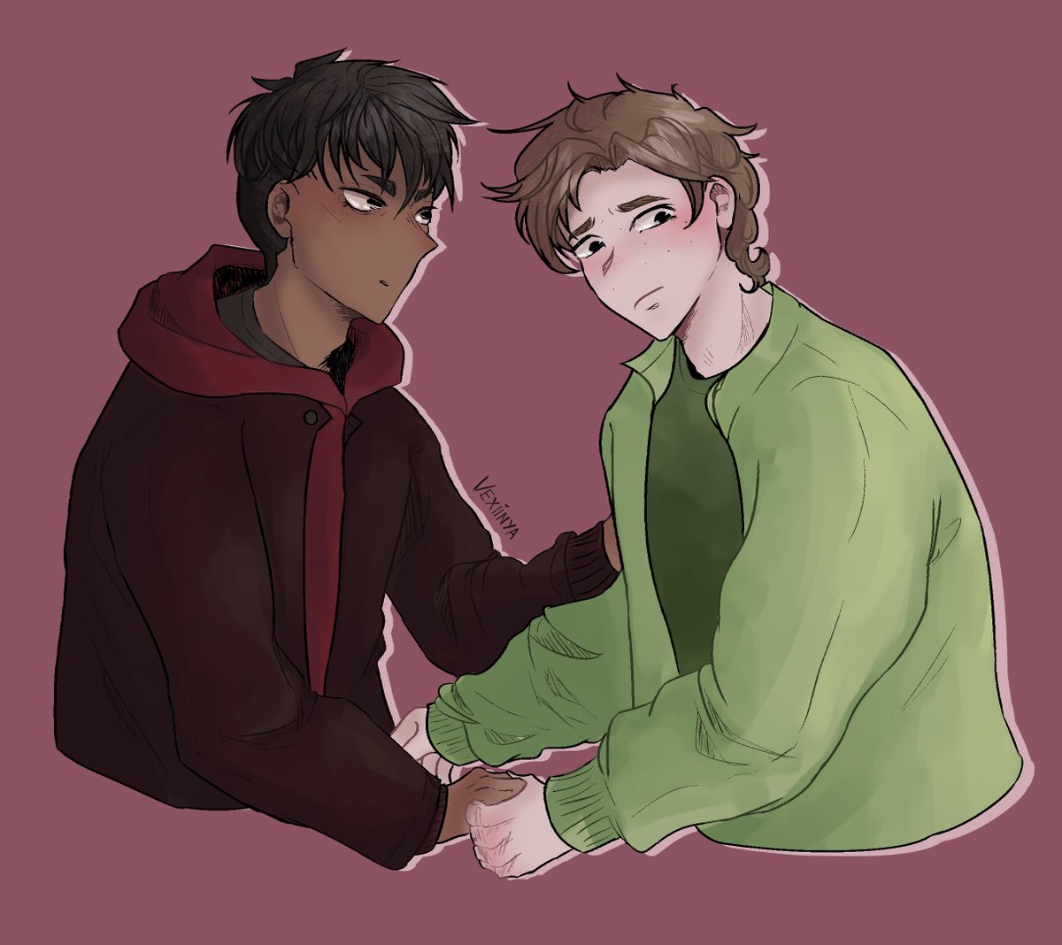 vexiinya's tweet photo. art n sketch of two of my ocs :)

#originalcharacter #originalcharacterdesign #oc #digitalart #characterdesign #ocart https://t.co/IdoeAbsbsG