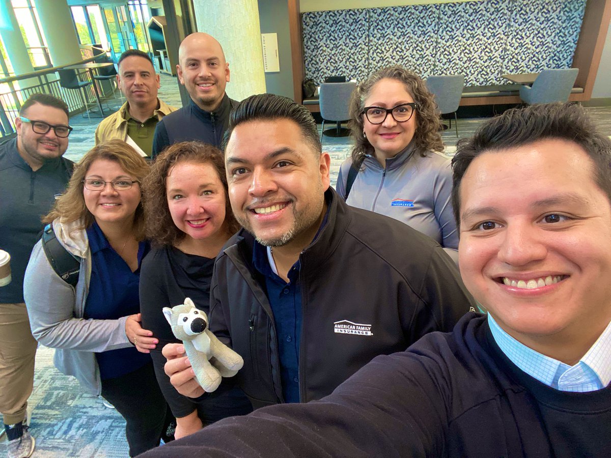 CeezMor's tweet photo. Celebrating the success of the past 95 yrs @amfam & building towards the next 95 with @Britney_Jensen1
Fortunate to have @MicheleWingate who leads with care,drives accountability, & builds💪🏽partnerships with #CareCenterPerformance team @JonLevenhagen #ElCentroTour #iwork4amfam https://t.co/J6QrsqgeWd