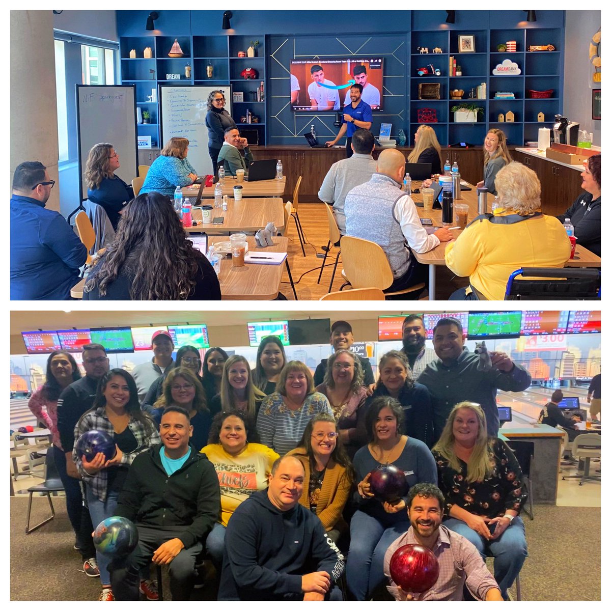 CeezMor's tweet photo. Celebrating the success of the past 95 yrs @amfam & building towards the next 95 with @Britney_Jensen1
Fortunate to have @MicheleWingate who leads with care,drives accountability, & builds💪🏽partnerships with #CareCenterPerformance team @JonLevenhagen #ElCentroTour #iwork4amfam https://t.co/J6QrsqgeWd