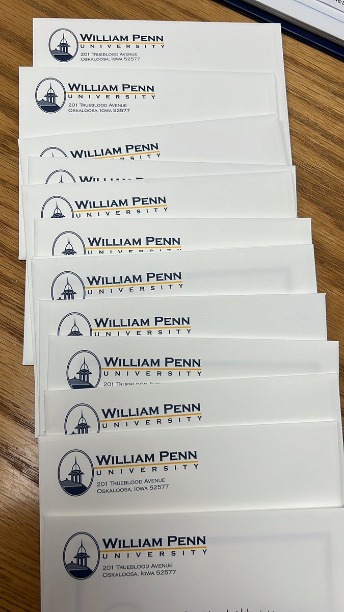 Jennifer Peterson (@oesphysed) on Twitter photo Gratitude letters going out written by students in my <a href="/WilliamPennU/">William Penn University</a> Concepts of Coaching class…. We learn to lead by the positive leaders that have shaped our path… it’s time to thank them💙💛💙#thefutureisbright Gratitude letters going out written by students in my <a href="/WilliamPennU/">William Penn University</a> Concepts of Coaching class…. We learn to lead by the positive leaders that have shaped our path… it’s time to thank them💙💛💙#thefutureisbright