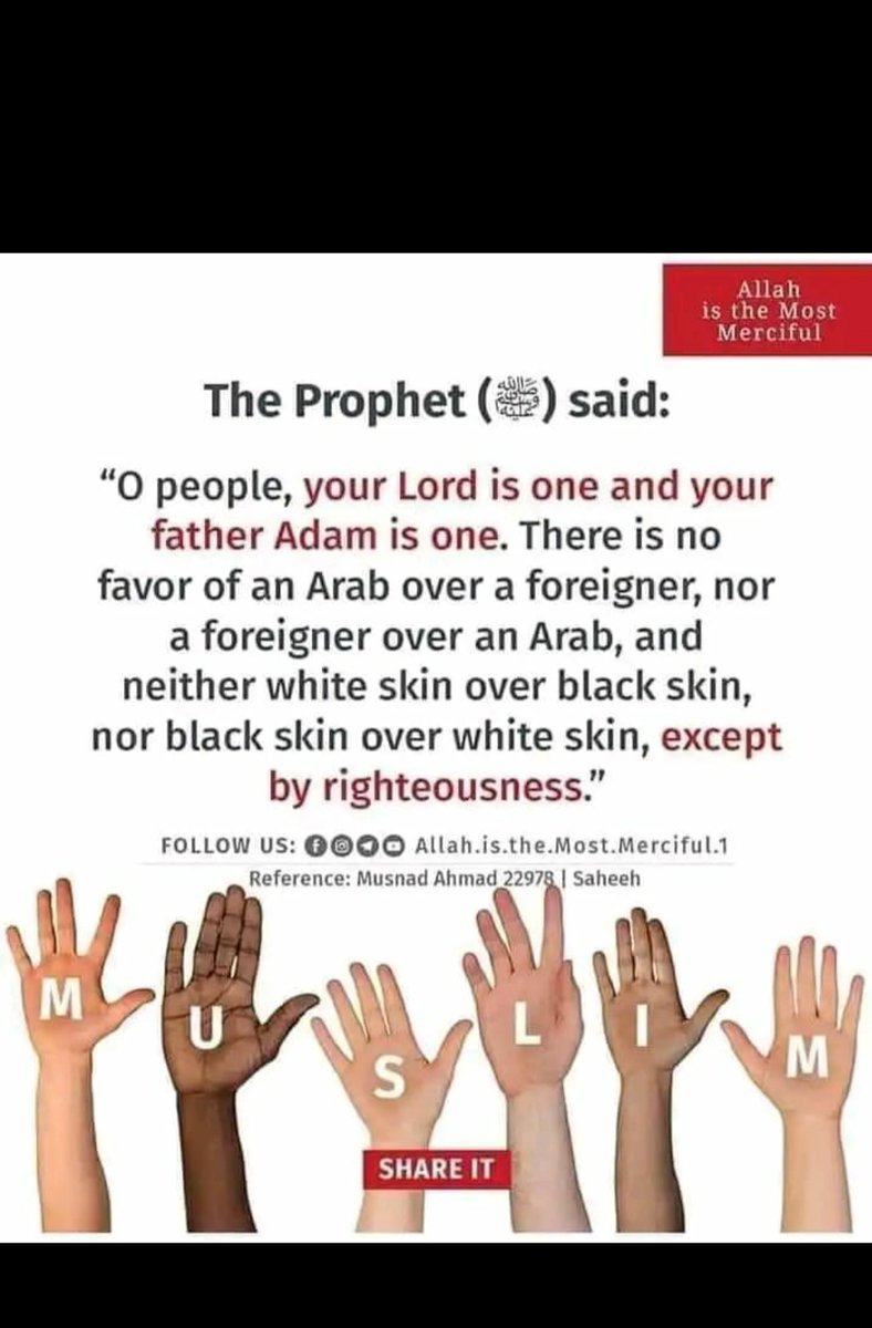 qaasimaa's tweet image. Arabs were only set as example.