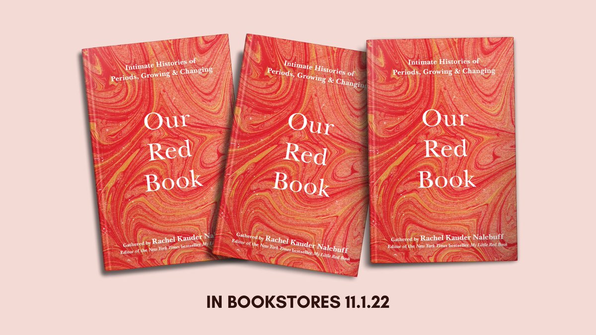 OUR RED BOOK is out in one month from @SimonBooks and @ViragoBooks! I'm excited to tell you about the remarkable testimonies—written, spoken, and visual—inside the book. #OurRedBook