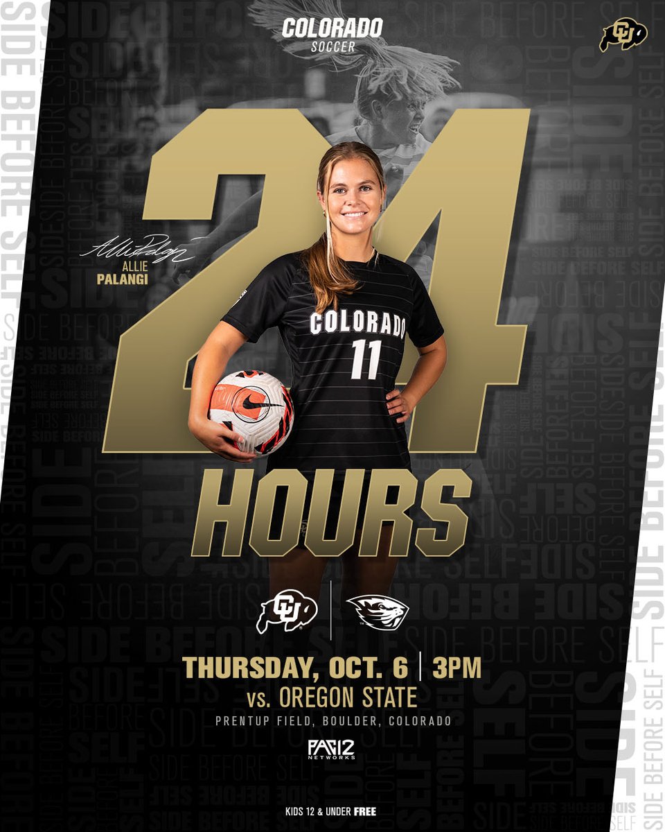 Back at it in 2️⃣4️⃣

#SideBeforeSelf // #GoBuffs