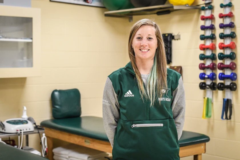 Athletic trainer Heidi Krueger bonds with Beavers off the ice while ensuring they stay on it bit.ly/3rzjfDH