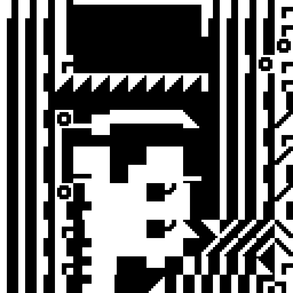 DOSPunksNFT's tweet photo. fake #dospunk 80 @maxcapacity https://t.co/44IG1uyOtw