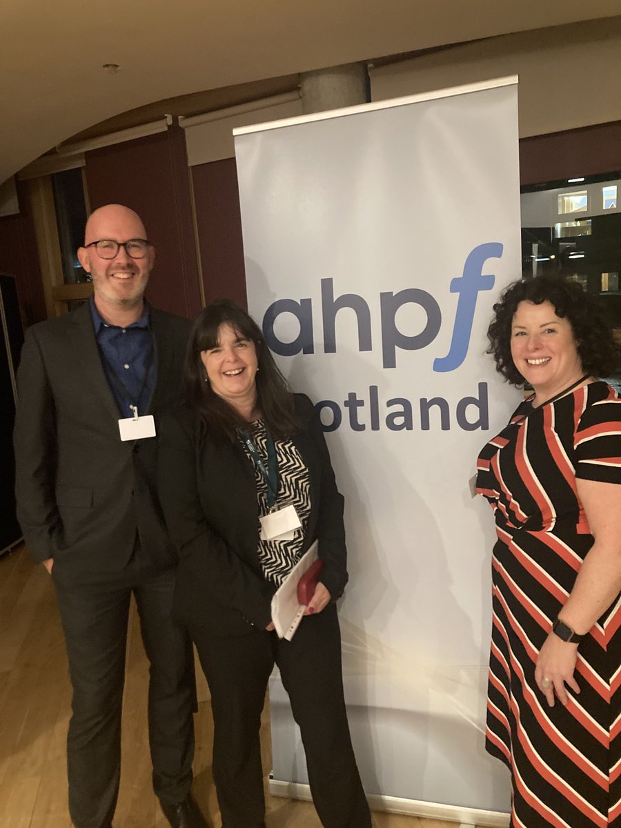 Alistair_ahp's tweet photo. A brilliant #AHP buzz at the ⁦@ahpfscot⁩ parliamentary event this evening. Delighted to represent ⁦@online_his⁩ at this #ahpsdayscot session underlining the AHP contribution. ⁦⁩ https://t.co/ipedz5HO1p