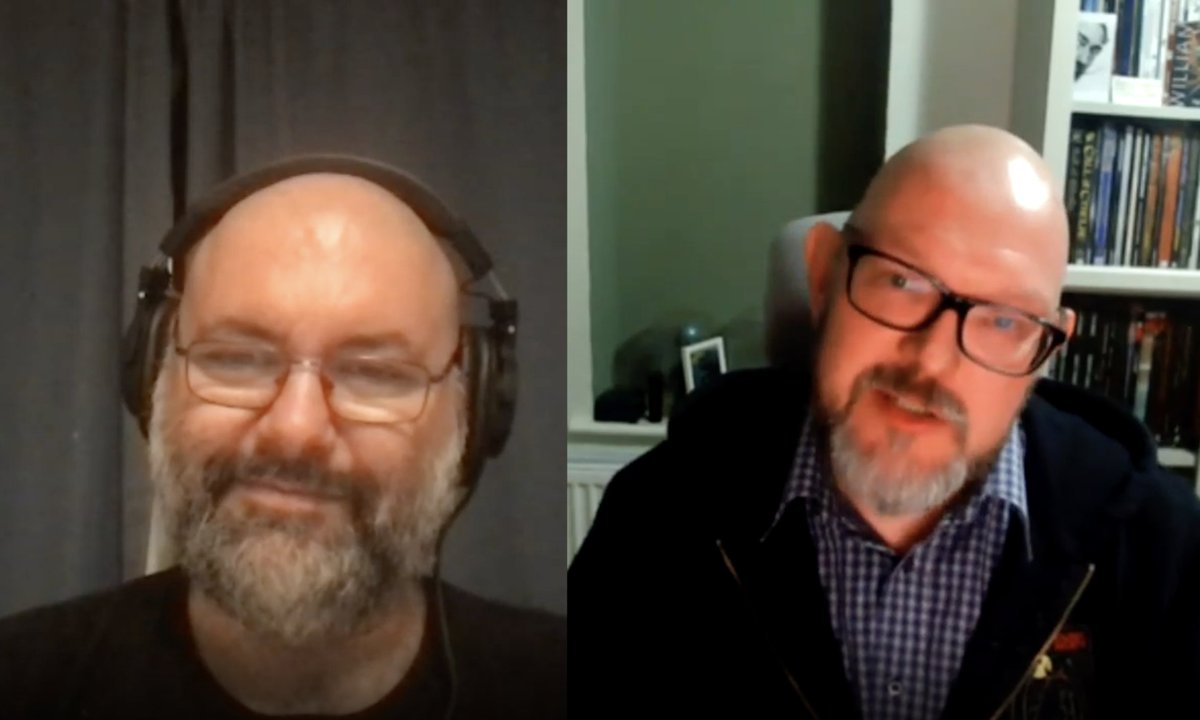 Great conversation with @mikemason from <a href="/Chaosium_Inc/">Chaosium</a>  about Gateways to Terror with plenty of advice for new Keepers. Look for the episode later this month!