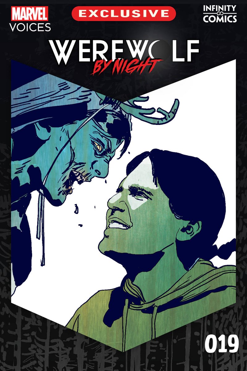 Was very honoured to draw an Infinity Comic written by Owl Goingback for @MarvelUnlimited 's Voices line. This seems to be out there so I guess I can mention it. Thank you to @MightyBrunstad for asking me, #WerewolfByNight #comics #MONSTERS #MarvelNYCC