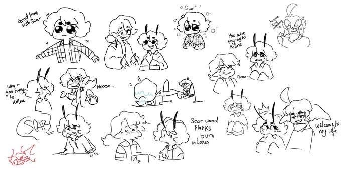 SlushyDuo: Lava rising sketch dump

#TubboFanart #GoodtimeswithScarFanart 