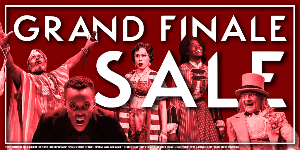 stratfest's tweet photo. ✨ It is time for the #GrandFinale ✨

For a limited time, save on any remaining production this season! Pick any performance and save with tickets from $24.

Last call! This offer expires October 8 ⬇
https://t.co/4HjdqJxsto https://t.co/EsH7ypXHBj