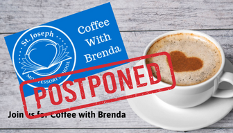 S_J_M_S's tweet photo. Coffee With Brenda on October 6th has been postponed.  Details for the new date will be sent out on Monday. https://t.co/8IMQw7jnqy