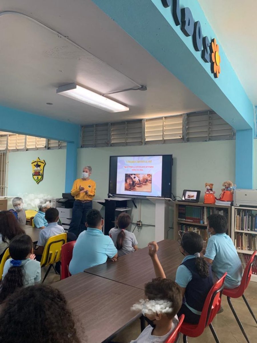 MOSPBA11's tweet photo. #CharlaEducativa Escuela Carmen Benitez, Las Piedras 2do a 4to grado
Gracias a nuestras compaรฑeras
Francรฉs #MOSPBA y Enid #LoveForPaws
#BienestarAnimal https://t.co/MSCAitHKDu