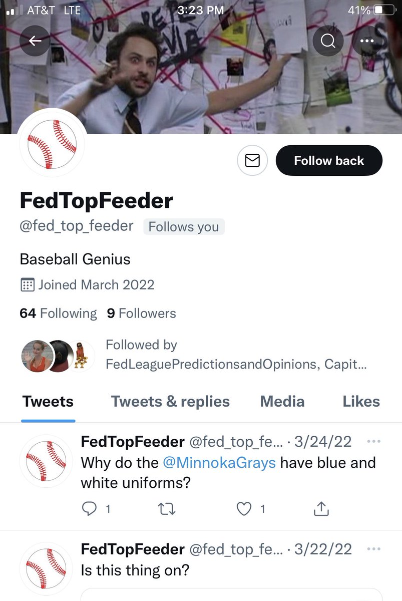 Federal League tweet media