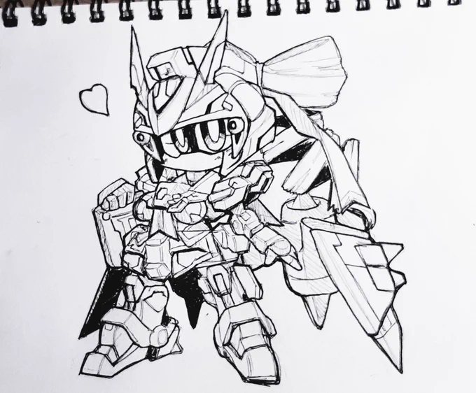 #sirenの落書き帳
全く更新できてないので描きためたものから一枚
フォロワーさんのオリキャラchang!
創傑伝のキャラクターなので、それっぽいディテールやリボンを追加しています 