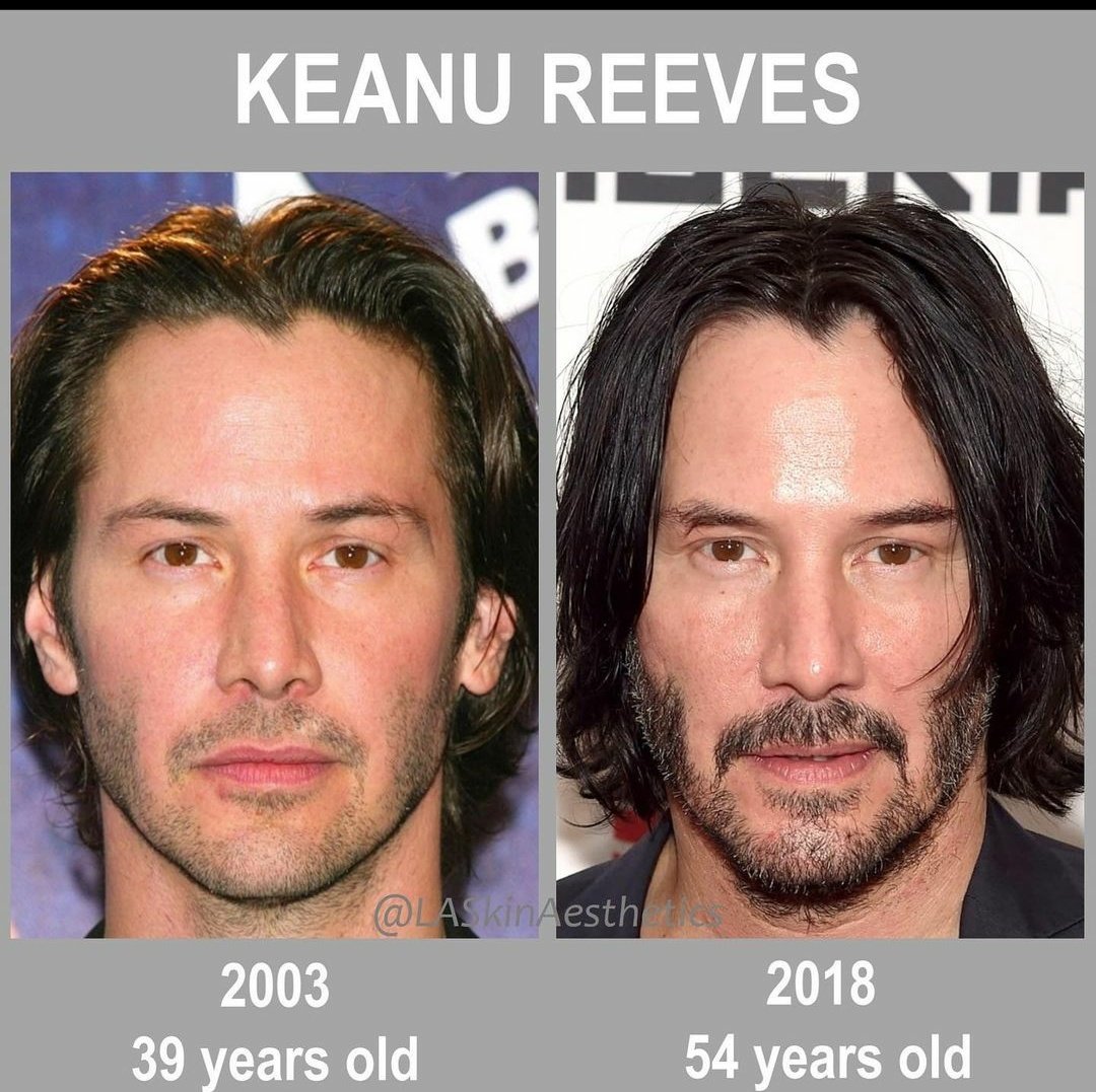 lawrencekingyo's tweet photo. What is Keanu doing? https://t.co/NzL2XEeFSu