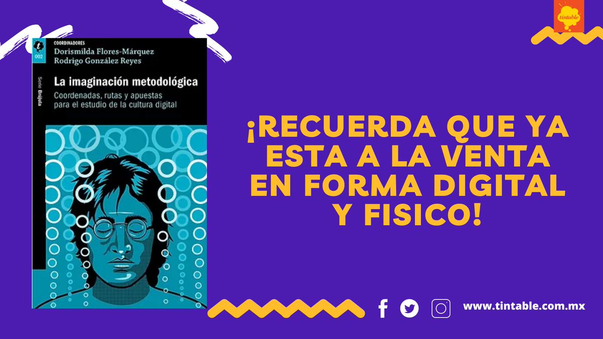 twitintable's tweet photo. Los métodos de investigación social hoy en día se enfrentan a una realidad de lo digital.
Adquiérelo en: https://t.co/TPcQTSy3aj
#tintable #Lecturaactiva #editorial #investigación https://t.co/94UmkAEAh4