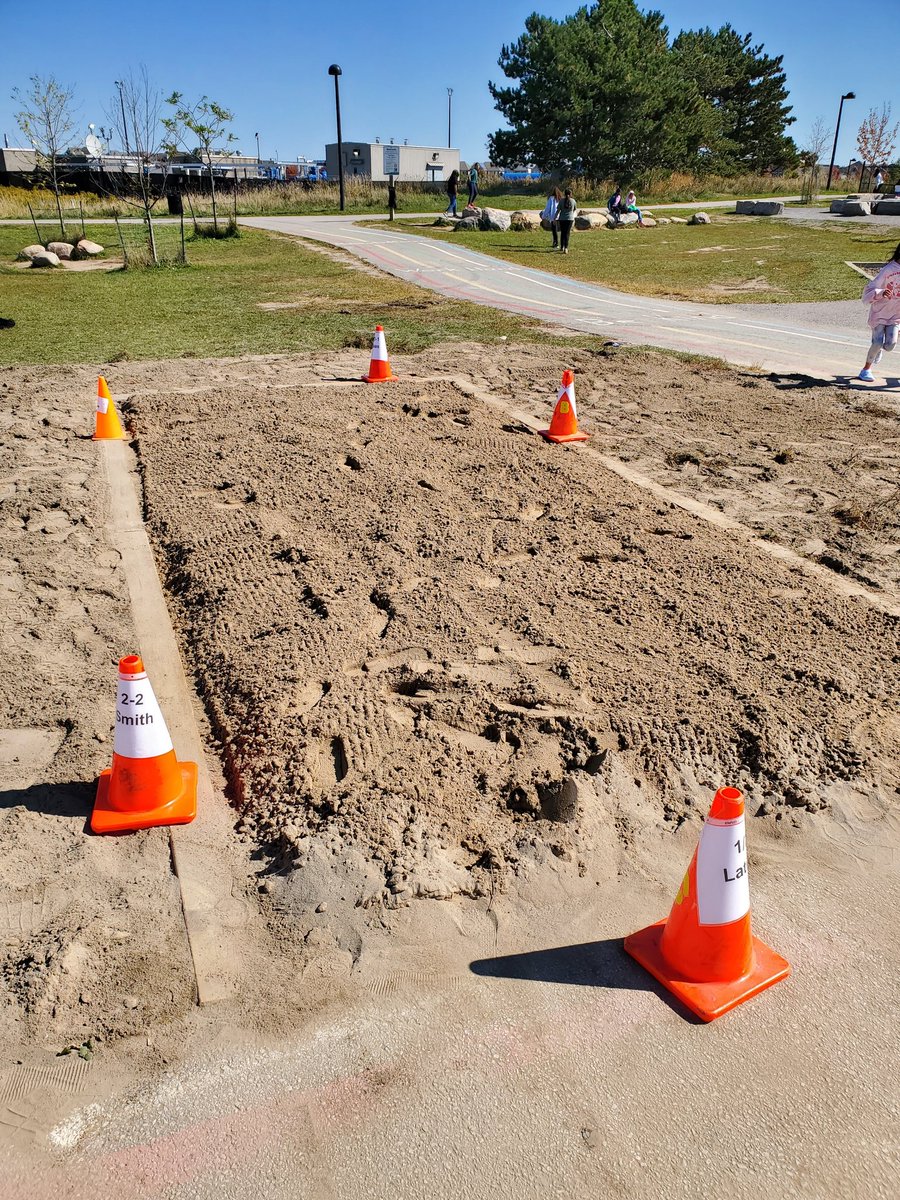 johnston_TJS's tweet photo. Today we had our long jump pit refreshed.  Looking good! @tigerjeetps https://t.co/voVlpRg16B