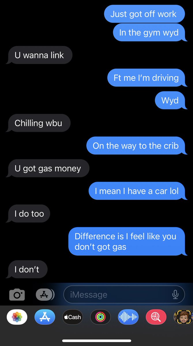 CHTF_Jay's tweet image. Why ask if you don’t got gas?