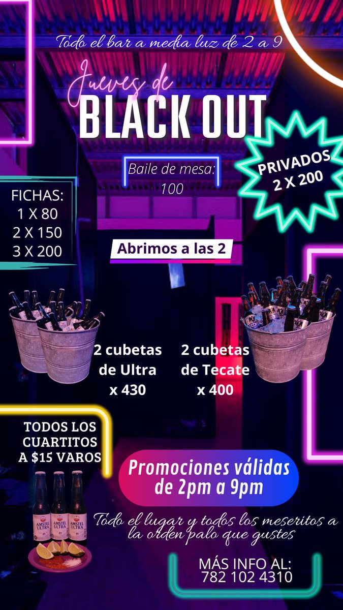A oscuras todo de puede... Ven a portarte mal este jueves en Red Bar 🙊😈🤩😎