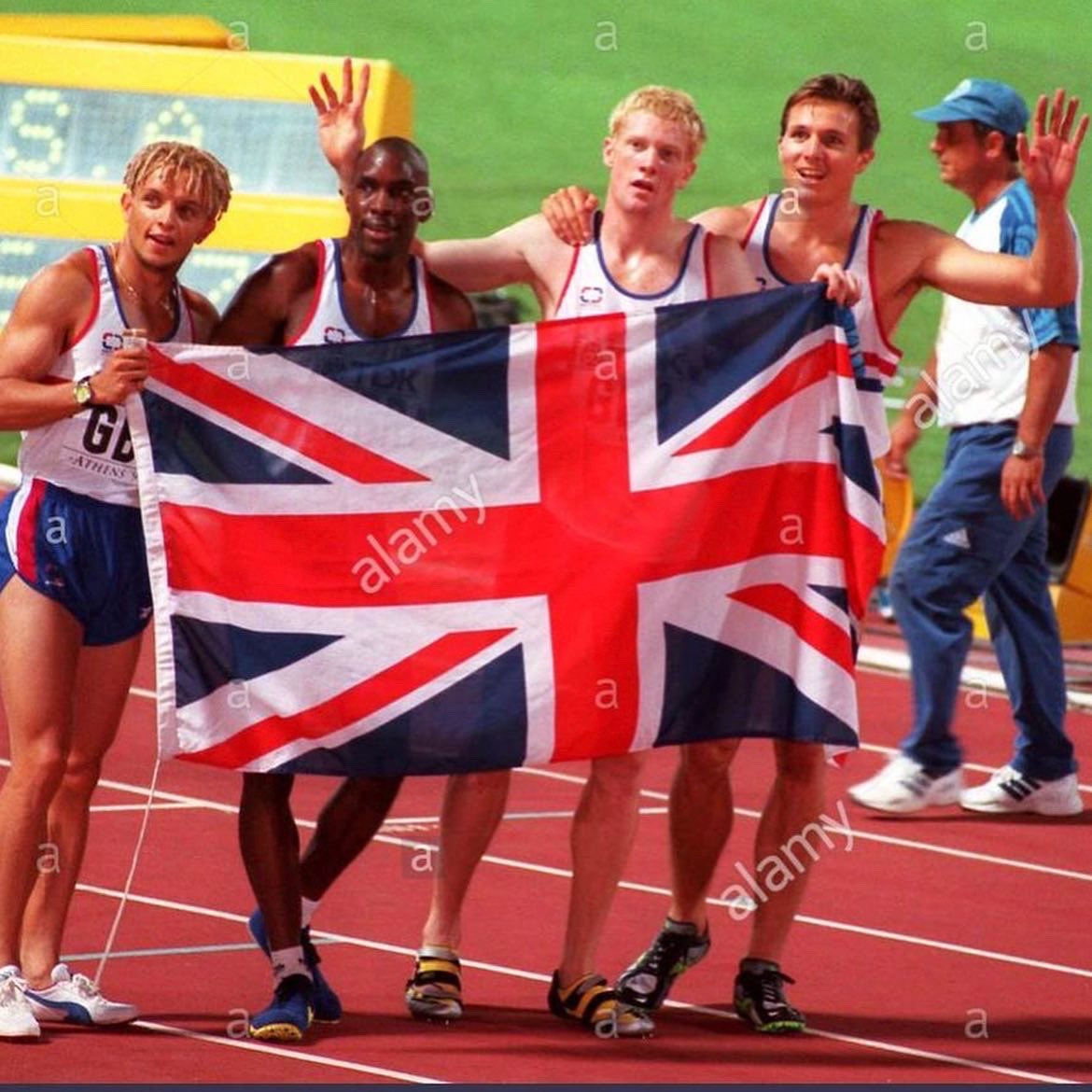 Iwan Thomas MBE (@iwanrunner) on Twitter photo About last night… I have so much love and respect for these boys, smashing that European record which still stands will always be a part of me and I feel proud to have run for our country with these guys <a href="/RogerBlack400/">Roger Black</a> <a href="/Ricco400/">Mark Richardson OLY</a> <a href="/jamiebaulch/">jamie baulch</a> #memories #britain #pride About last night… I have so much love and respect for these boys, smashing that European record which still stands will always be a part of me and I feel proud to have run for our country with these guys <a href="/RogerBlack400/">Roger Black</a> <a href="/Ricco400/">Mark Richardson OLY</a> <a href="/jamiebaulch/">jamie baulch</a> #memories #britain #pride