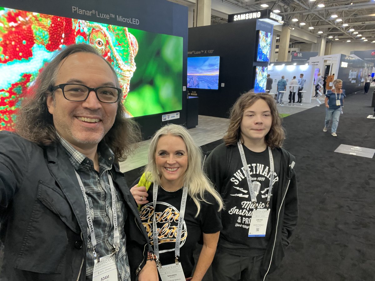 Spent a few days in Dallas with <a href="/mandywhaley/">mandy whaley</a> at the CEDIA Expo 2022 looking at the latest in home technology. There were definitely some great things on display, and I made a short video about my 5 favorite things from the show. youtube.com/watch?v=gCthbZ…