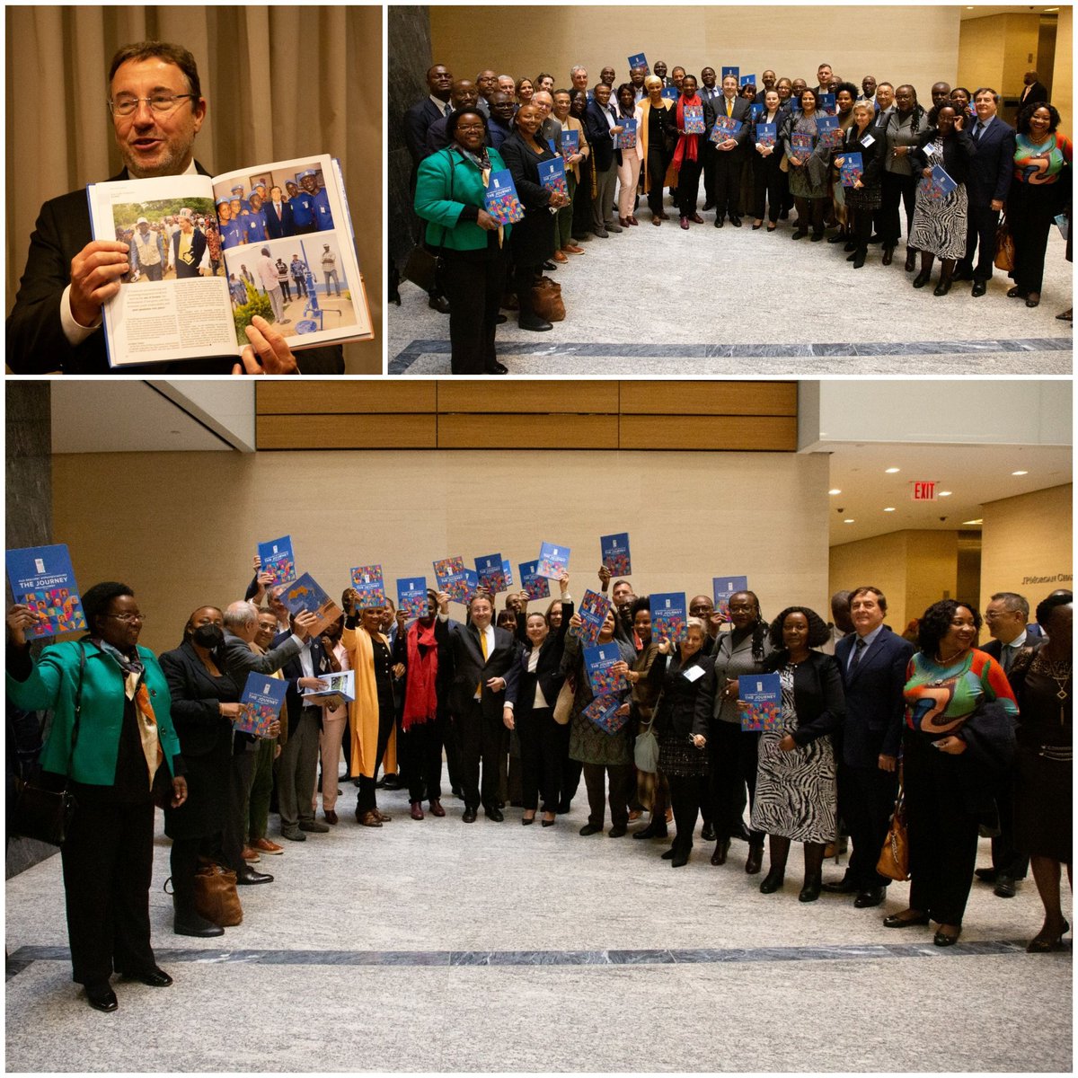 ahunnaeziakonwa's tweet photo. The power of the human story cannot be underestimated

@ASteiner &amp; I presented Vol 2 of @UNDPAfrica Resident Representatives Storybook at the #LeadersFor2030 Global Leadership Retreat in #NewYork.
Our Res Reps embody the #NextGenUNDP, determined to bolster a #FutureSmartAfrica https://t.co/NGUH5foFTZ