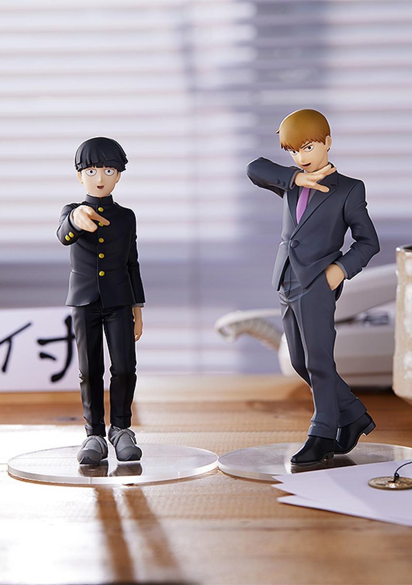 Season 3 of 'Mob Psycho 100' premieres today on @Crunchyroll! 🔥 Pre-order Mob and Reigen's new POP UP PARADE figures to celebrate! 🎉🥳 GET: got.cr/mobpsycho100-tw