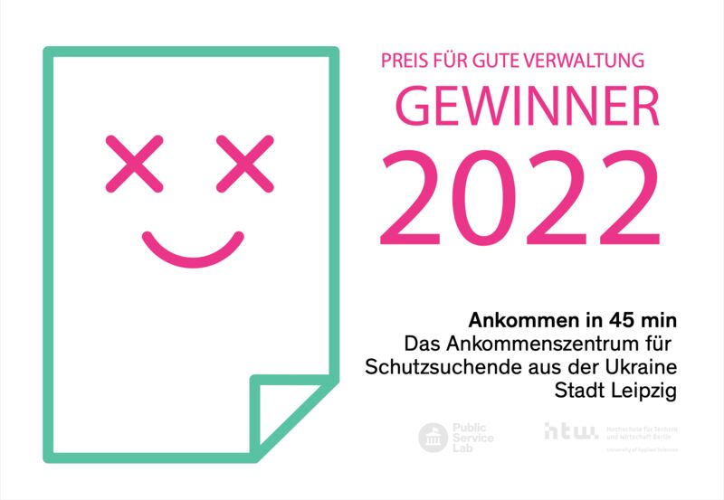 And the winner is... Herzlichen Glückwunsch an die Gewinner des Verwaltungspreises aus Leipzig ! Ihr habt gezeigt, dass Verwaltung in Krisensituationen sehr wohl agil ist. #twitterverwaltung #ozg