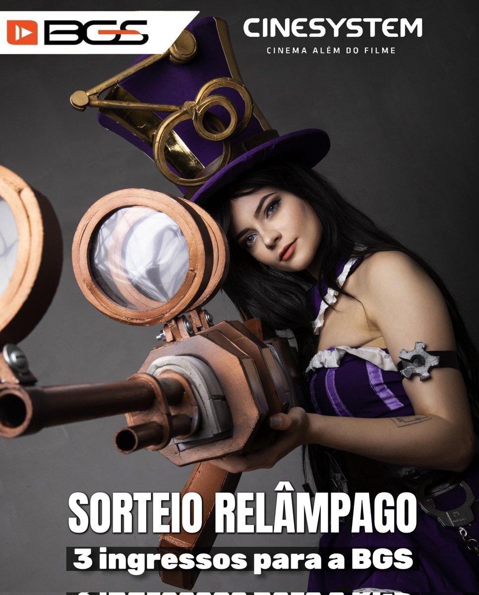 DonaLarocas's tweet photo. ⚠️SORTEIO DE INGRESSOS PRA BGS⚠️
Para participar é só dar RT, marcar um amigo por comentário e seguir a @Cinesystem

Vamos anunciar os três ganhadores hoje as 22h.
Ingressos válidos para o dia 10/10 https://t.co/JaJLUM3FkB