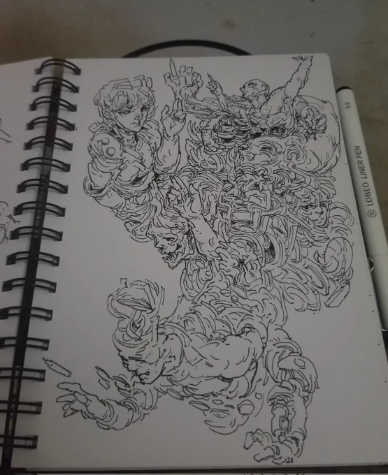 Keep drawing. 