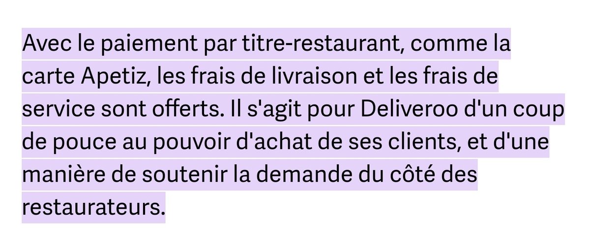 MrMasure's tweet photo. @Deliveroo_FR @TicketResto_Fr ça sort d'ou cette nouvelle politique sur le paiement des frais de livraison et de service avec la carte ticket restaurant ? https://t.co/sBWT88Z1QH