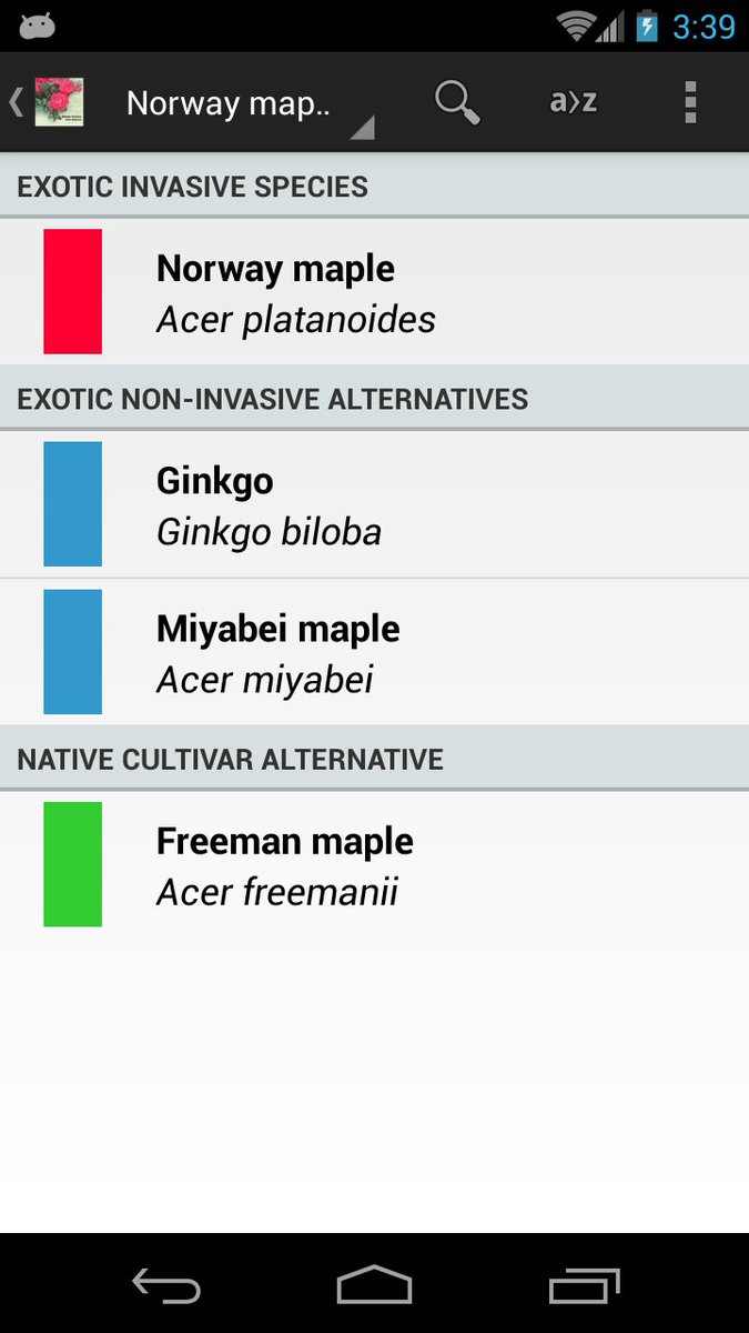 JLW_CISMA's tweet photo. A cool app alert: "Landscape Alternatives for Invasive Plants of the Midwest".
Alternatives include native species and non-native species that currently show no signs of becoming invasive. Android and apple ver. available. #invasivespecies #landscaping #mipin https://t.co/f300hzmsW1
