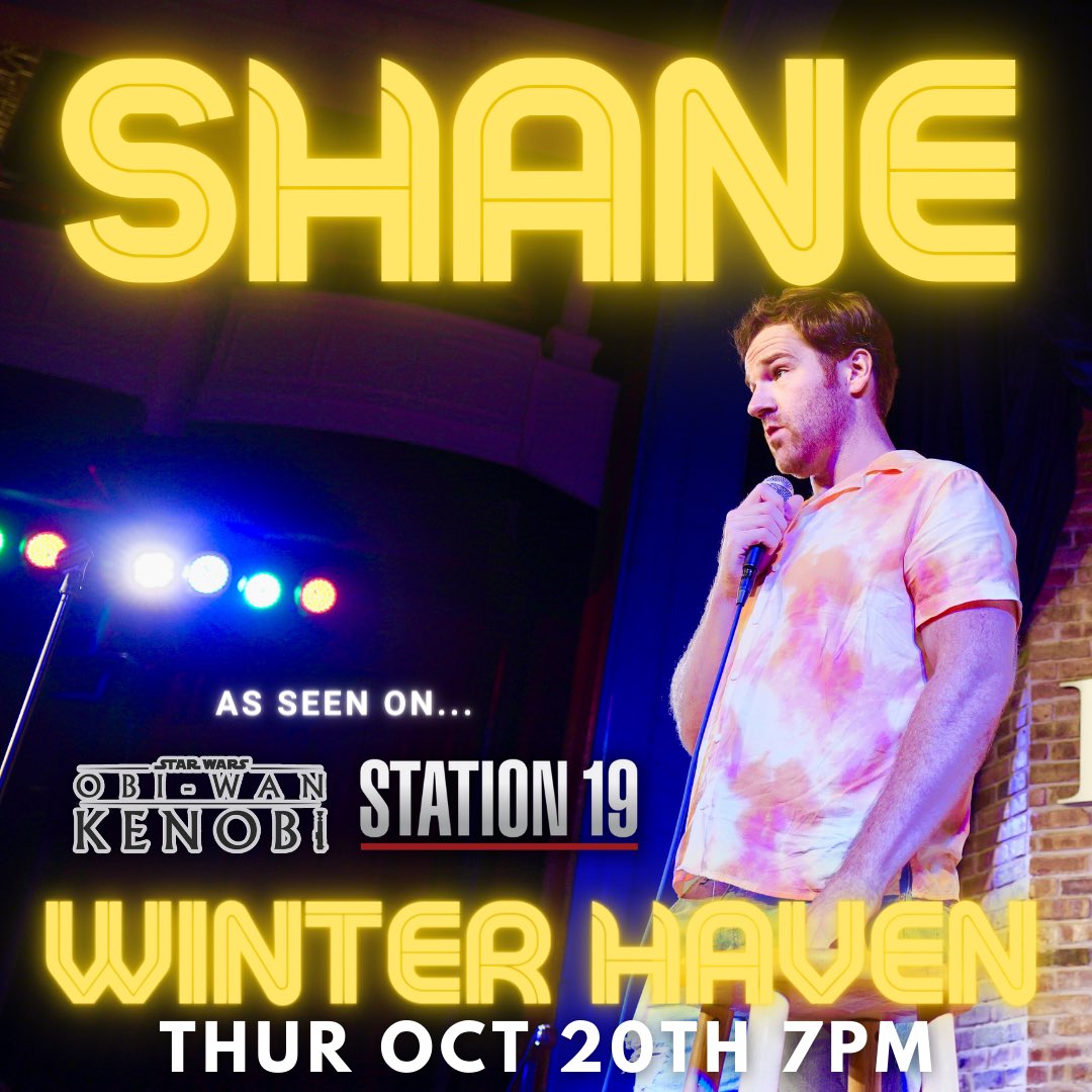 ShaneHartline's tweet photo. Winter Haven, FL!  Come out for my first hometown show in over TEN YEARS, 10.29 7pm 🎉 https://t.co/kVViUatAr9 https://t.co/HdcBhFJRz5