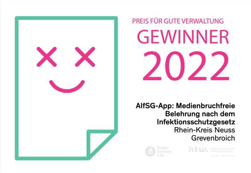 Gesundheitsämter hatten in letzter Zeit nicht zu knapp zu tun. Toll, wenn Zeit für Innovation bleibt! Herzlichen Glückwunsch an den Rhein-Kreis Neuss Grevenbroich! Wir sind gespannt, wo die App noch zum Einsatz kommen wird! #twitterverwaltung #ozg