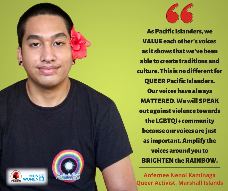 THURSDAYS IN BLACK Every Thursday, #PSGDN joins global #ThursdaysinBlack campaign in solidarity with survivors of all forms of violence. Get involved & SAY NO to VIOLENCE & DISCRIMINATION against #LGBTQI community in the #Pacific. #EVADA #SpotLightInitiative #PIDSOGIESC+ #SayNo