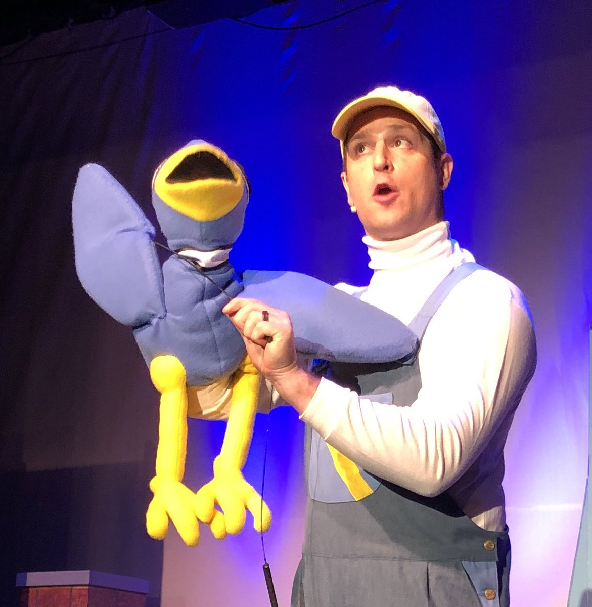 TheatreECCT's tweet photo. Pigeon is a bird of many emotions.
โDonโt Let Pigeon Drive the Bus! The Musicalโ playing this weekend:
Sat, Oct 8, @ 11 am & 1:30 pm
Sun, Oct 9, @ 1:30 pm
Tickets @ https://t.co/KLSxyYJRcT or at the door
#ECCT34 #BasedOnTheBook #FamilyFun https://t.co/uII8Modbh8