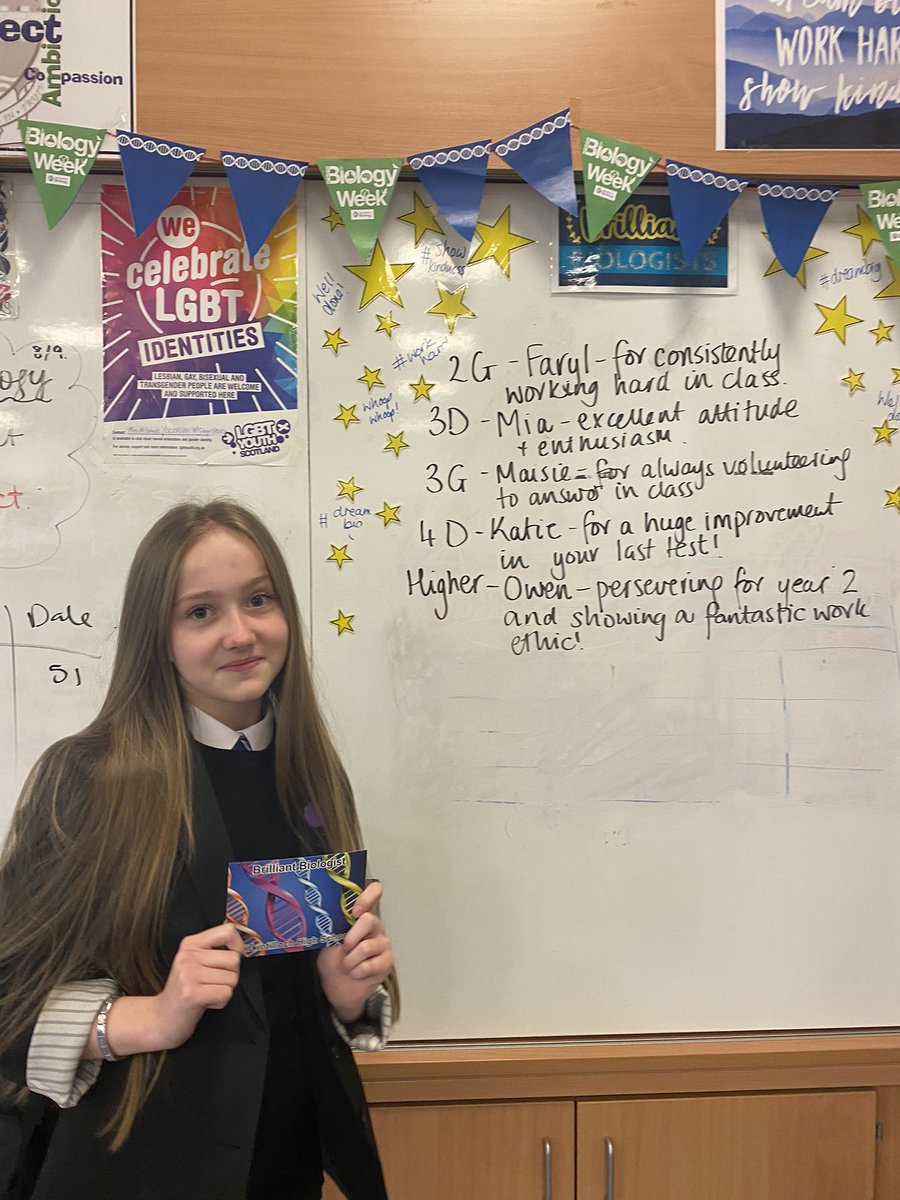 We are loving #BiologyWeek <a href="/KirkintillochHS/">KHS</a> Fun and games with S4 and a Bio treasure hunt with Higher! October Brilliant Biologists were also crowned 👑 And there’s still two days left 🧬♥️🧬♥️🧬 #kirkyproud <a href="/RoyalSocBio/">Royal Society of Biology</a>