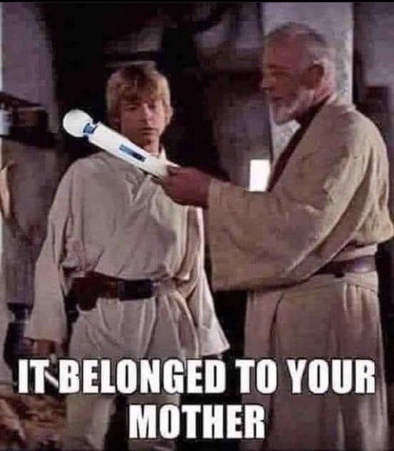 knobcottage's tweet photo. #NobodyEverSuspects Lukeβs mum was also a Jedi https://t.co/wnS30yTnKr