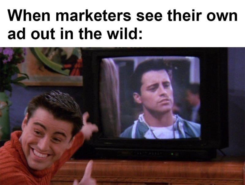 AmyGehling's tweet photo. Especially DooH 😂 #Marketing https://t.co/KGBHXjhi6F