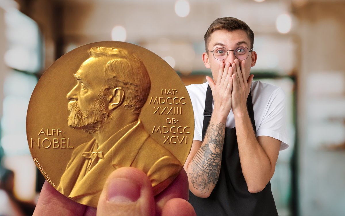 TheNeedling's tweet photo. Nobel Prize Awarded to Only Downtown Coffee Shop with Open Public Bathroom: https://t.co/T7F5l7G7Mp https://t.co/lQ0utpFVd9