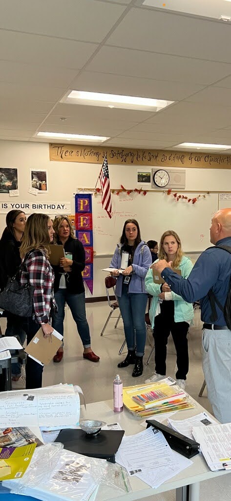 A HUGE THANKS to Nashua HS South teachers for hosting Ledge teachers this week as we go on Tier I learning walks! Ledge K-5 teachers are deep into their reflections aligning their Tier I instruction with how the brain learns! 👍<a href="/sarfdek/">Kimberly Sarfde</a> <a href="/nashuaschools/">NashuaSchools</a> <a href="/mariojandrade/">Mario J. Andrade</a> <a href="/ledgeschool/">Ledge Street School</a>
