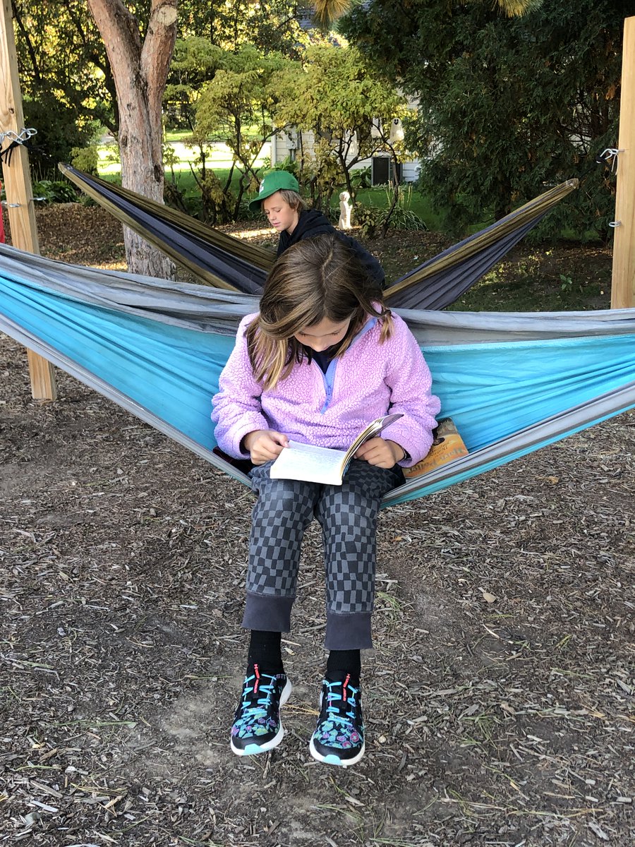 heyerlearning's tweet photo. #WildernessWednesday
#SitSpots Choices: Write a letter to a #Minnesota animal, read a book, or work on your Design a Sanctuary project. #LiteracyOutside #Choice #Creativity #TeachOutdoors https://t.co/CAovBRNTV7
