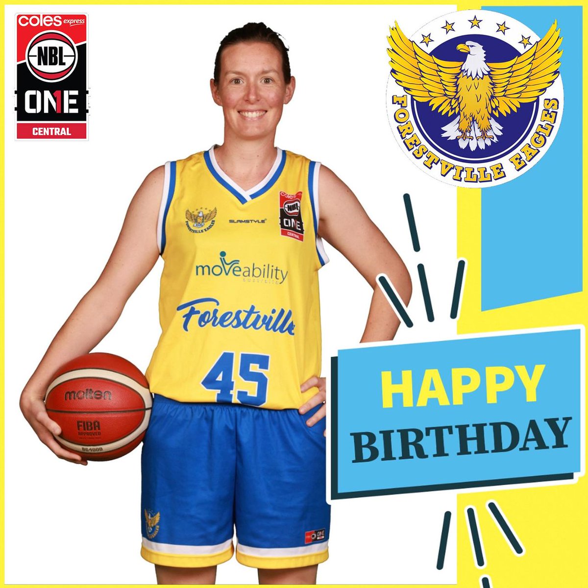 🎂🎁 HAPPY BIRTHDAY to our recently retired Moveability Australia Eagles 2022 #NBL1Central player Megan Quinn from your #ForestvilleFamily - may all your SWISHES come true!
If you're a #ForestvilleEagles junior &amp; your birthday is today, message us - we may have something for you!