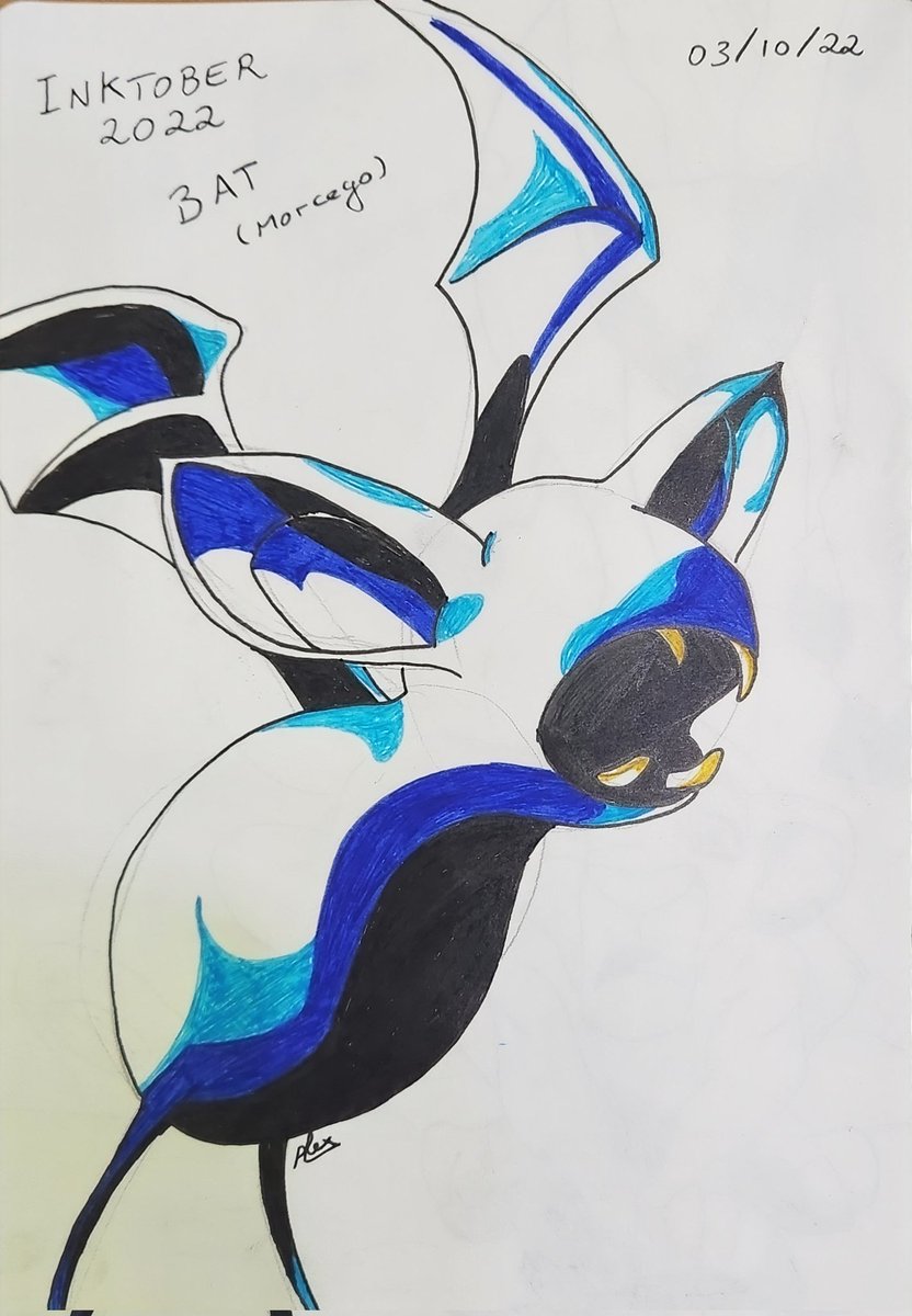 trasgo's tweet photo. Inktober 2022
Palavra dia 3: Bat

@inktober @inktoberbr #inktober #inktober2022 https://t.co/5BtJX36cHd