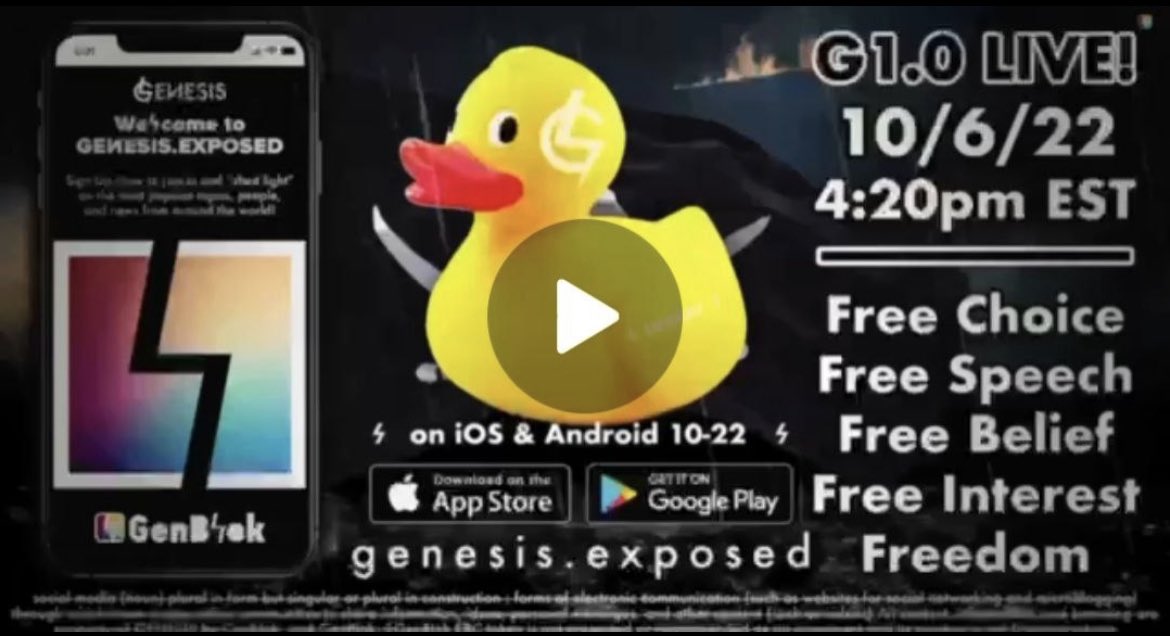 SEEMS LIKE TOMORROW IS THE BIG DAY!! 4:20 PM EST!!🧃

Available on Appstore &amp; Google Play!

Did you fade this bluechip anon?🕵️

#GenBlok #Genblokbaby