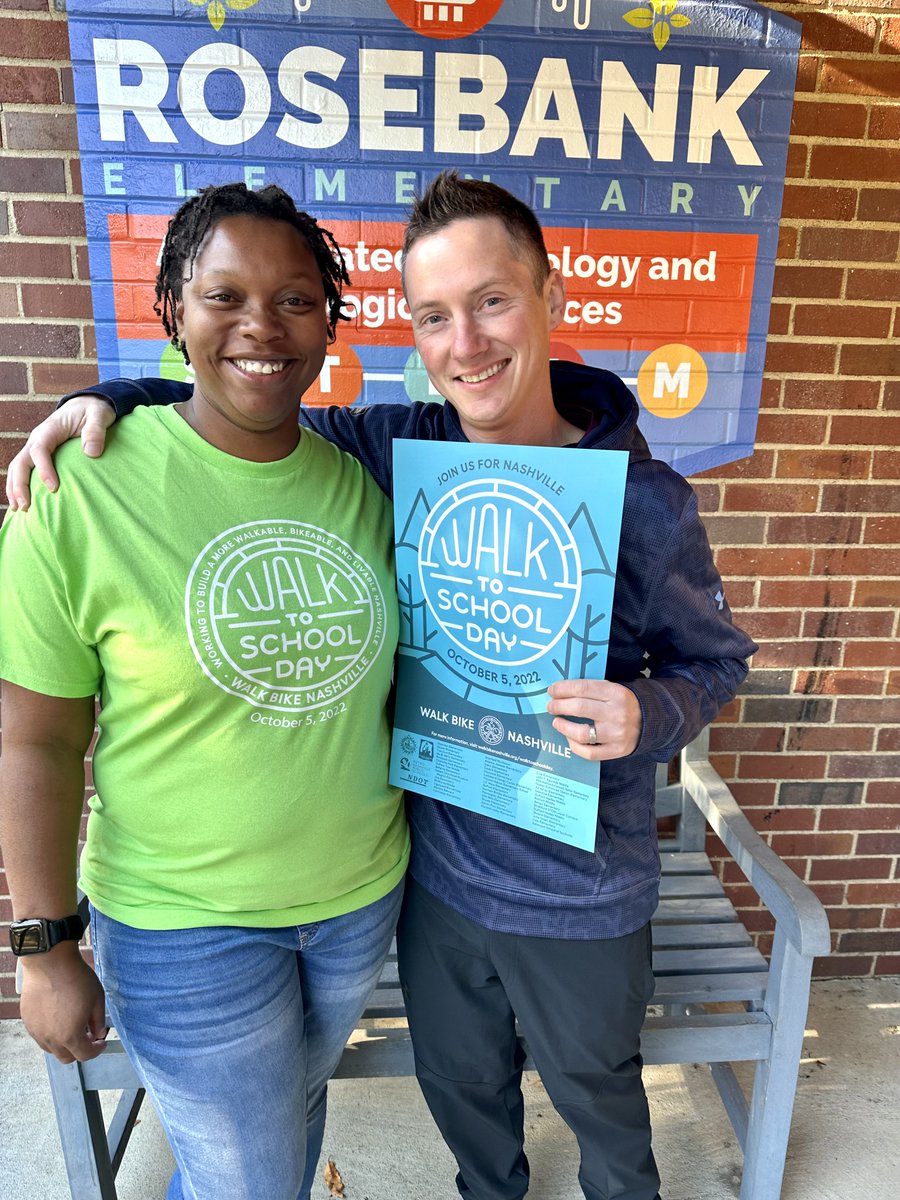 Rosebank STEAM Magnet School (@rosebanksteam) on Twitter photo What a beautiful day for a walk! A special thanks to MNPD officers, Rosebank families, and staff for participating in <a href="/walkbikenash/">Walk Bike Nashville</a> annual Walk to School Day. What a beautiful day for a walk! A special thanks to MNPD officers, Rosebank families, and staff for participating in <a href="/walkbikenash/">Walk Bike Nashville</a> annual Walk to School Day.